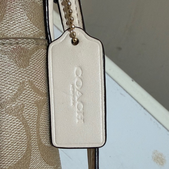 Coach Tan Signature Crossbody Bag - Picture 4 of 12